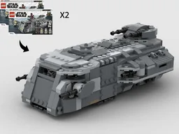 Imperial Trexler 906 Armored Marauder - Alternate Build of 2 x 75311
