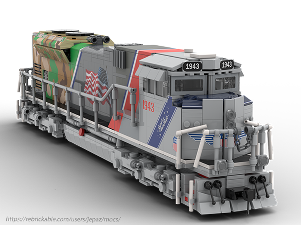 Lego Spirit of Union Pacific SD70ACe