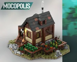 Medieval Peasant`s House & Farm