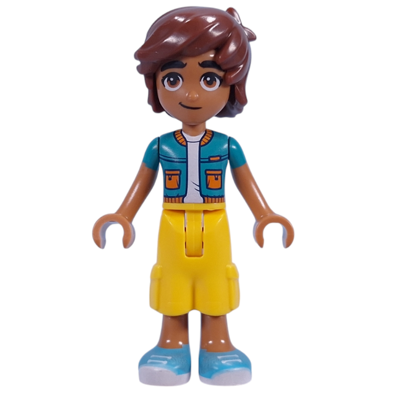 Lego Leo - Dark Turquoise Jacket, Yellow Shorts