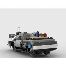 Time machine Delorean 5 versions