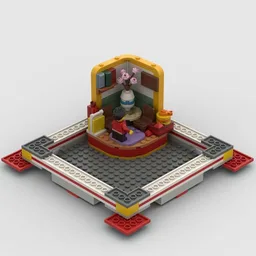 Scene 5--New Year Greetings --Fit For Lunar New Year Traditions Frame