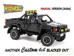 1985 Toyota 4x4 SR5 Xtracab Truck - Back to the Future - MANUAL EXTRA DETAILED Version (2026) BLACKED OUT