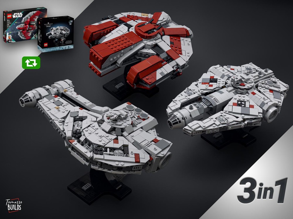 Lego Classic Video Game 3 in 1 Alternate Bundle: Outrider + Ebon Hawk + Otana