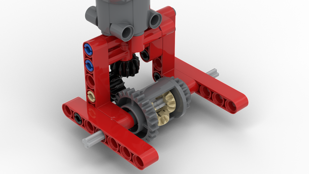 Lego Rotational NOT-Gate