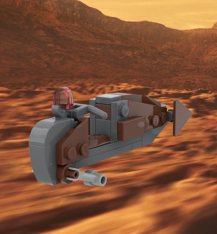 Lego Count Dooku's Speeder Bike