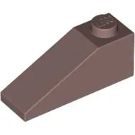 Brick Sloped 33° 3 x 1 / Sand Red