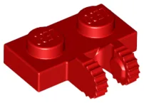 Hinge Plate 1 x 2 Locking with 2 Fingers on Side, 9 Teeth