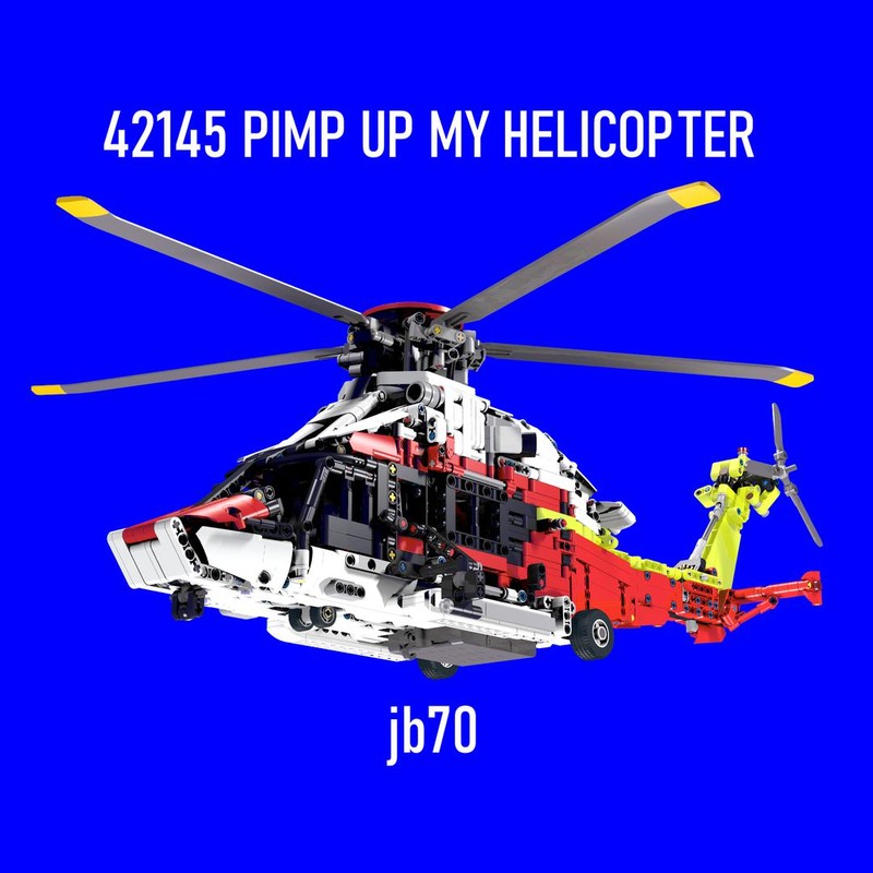 Lego 42145 Pimp up my Helicopter