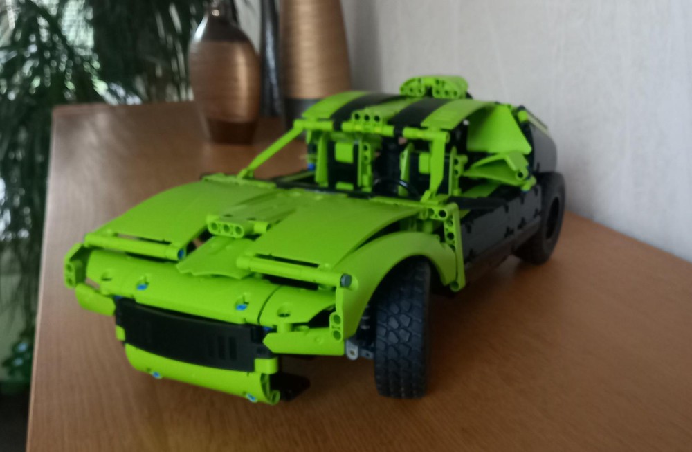 Lego Green Dakar RC Car