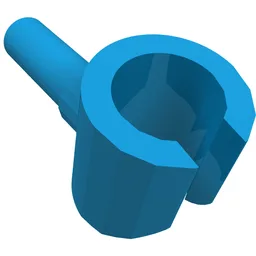 Minifig Hand / Dark Azure