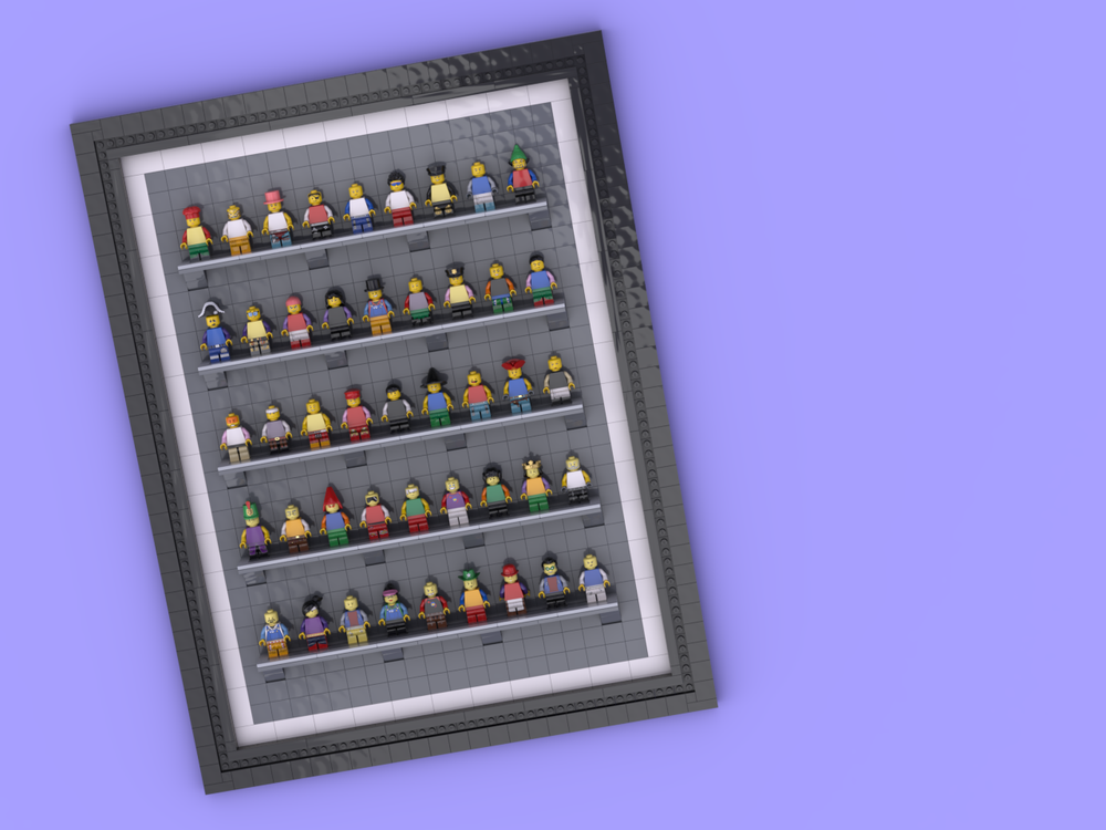Lego Minifigures Frame