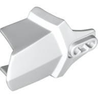 Lego Large Figure Limb Cover, Armor, Shoulder / White