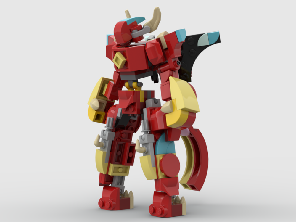 Lego 31145 upgrade mech