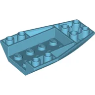 Brick Wedged, Curved Inverted 6 x 4 / Medium Azure