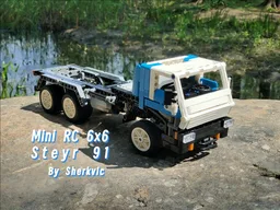 Mini RC 6×6 Steyr 91