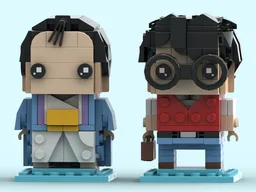 Yasuke & Tatsuo - Studio Ghibli BrickHeadz