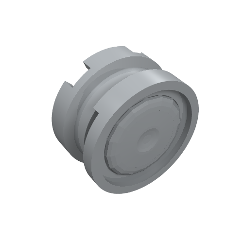 Lego Wheel 11 x 6 with Smooth Hubcap / Light Bluish Gray