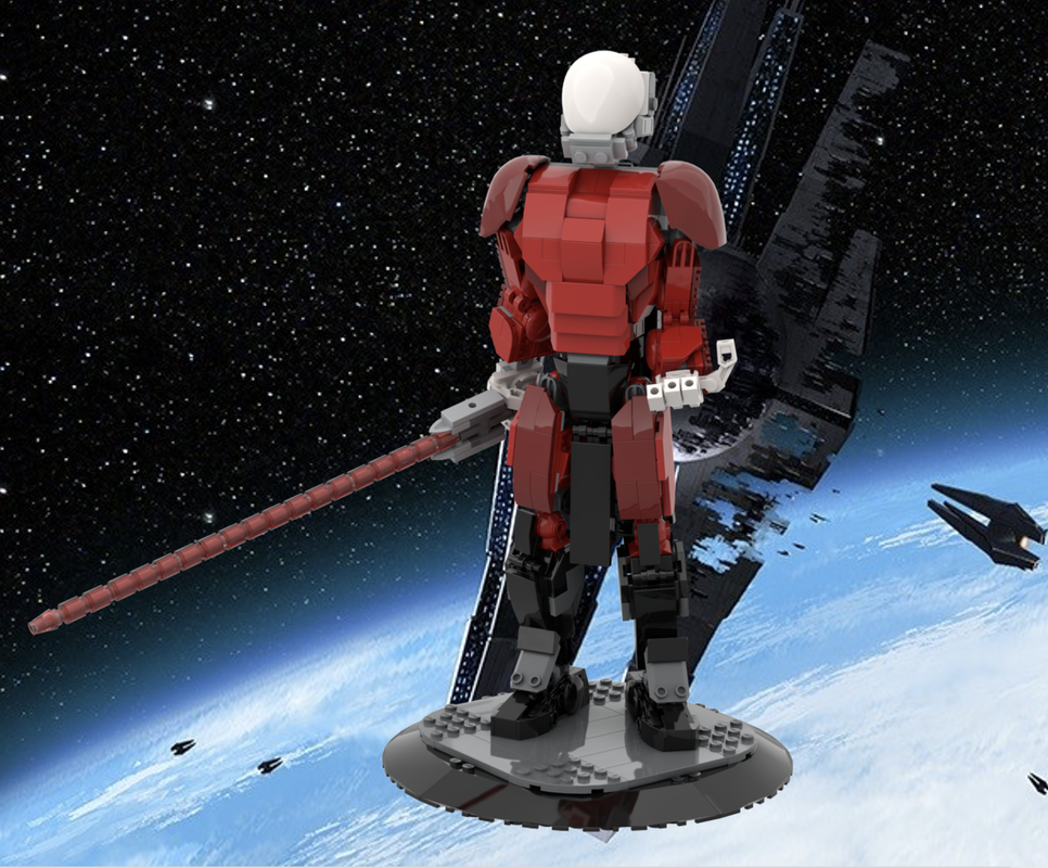 Lego Darth Malak buildable figure