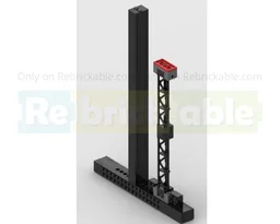 Support structure for Grimlock lego