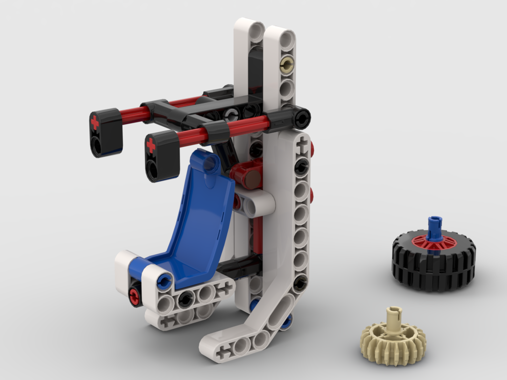 Lego Bench Press for an Outdoor Gym