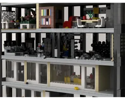 Huge Skyscraper with FULL Interior, LA-Building