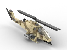 AH-1F / AH-1S Cobra Minifig Scale (1:42)