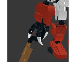 Red & White Mech