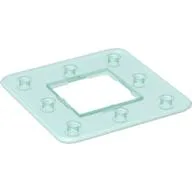 Clikits Frame, Square 3 x 3 with 8 Holes / Trans-Light Blue