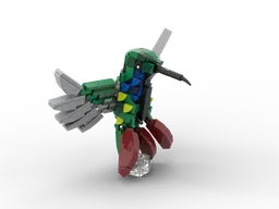 Hummingbird (Black throated mango)