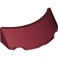 Windscreen 2 x 4 Half Dome / Dark Red
