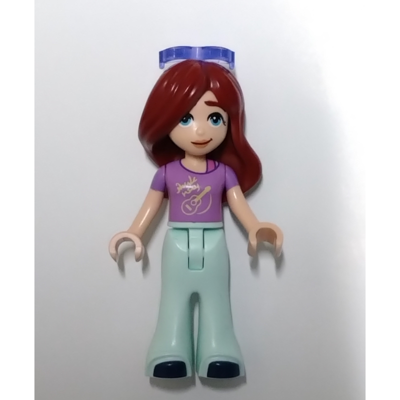 Lego Paisley - Lavender Top, Light Aqua Legs, Sunglasses