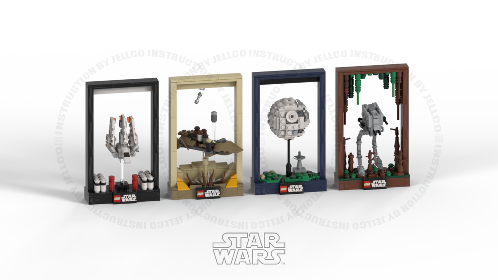 Lego SW Original Trilogy Desktop Poster 3D version : Episode VI