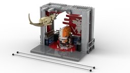 Lord Shaxx Brickhead Display