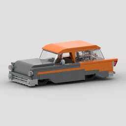 FUNNY8 1956 CHEVY NOMAD