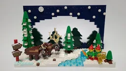 40484 X 2 santa's front yard extended