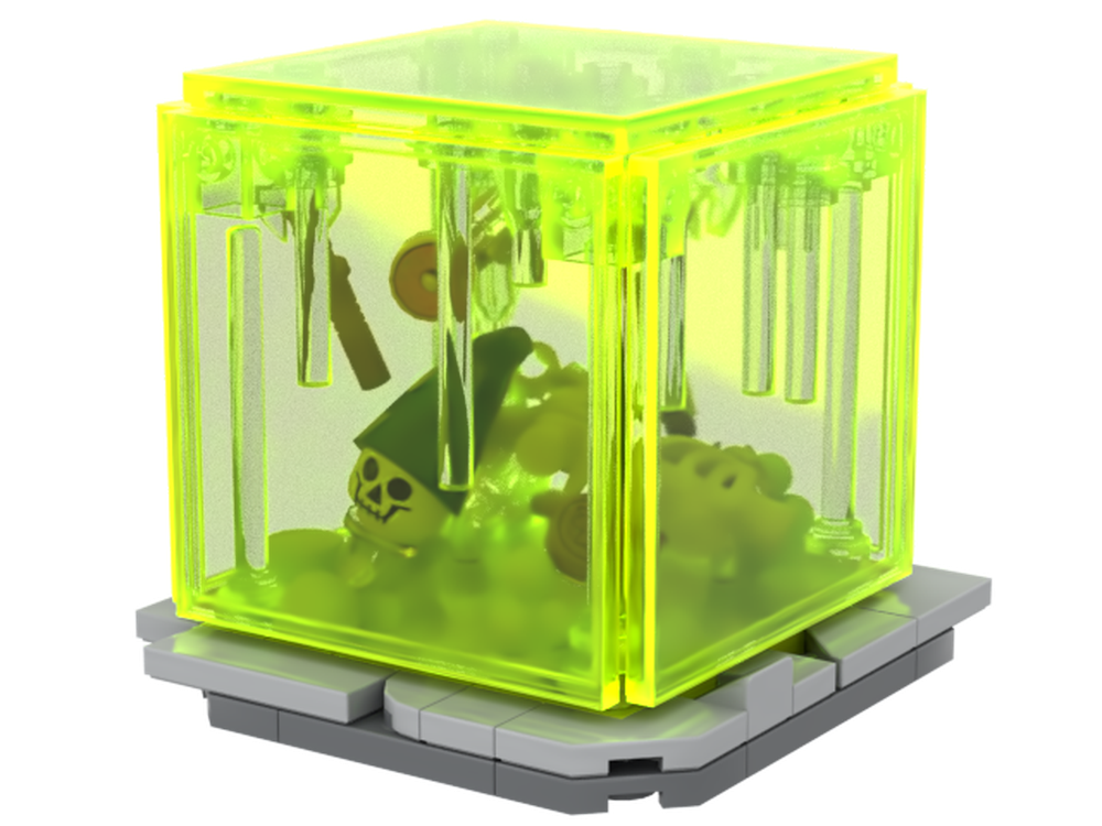 Lego Gelatinous Cube