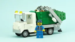 Waste container transporter