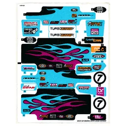 Sticker Sheet for Set 42050-1 / [No Color/Any Color]