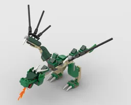 MOC/MOD Dragon's Wing - 3in1 Castle 31120
