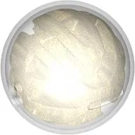 Sphere with Pearl Gold Core / Trans-Clear