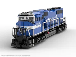 SD70MAC Conrail