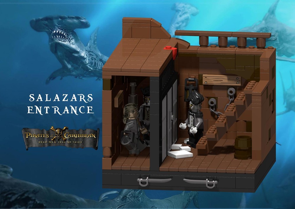 Lego Salazar Enterance - Diorama