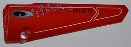 Technic, Panel Fairing # 6 Long Smooth, Side B with Vent Hole and Bubbles Pattern (Sticker) - Set 8077