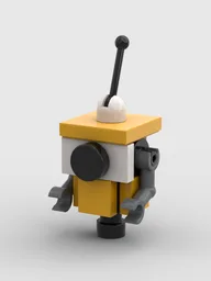 Claptrap [Slim Version] from Borderlands (Minifigure Scale)