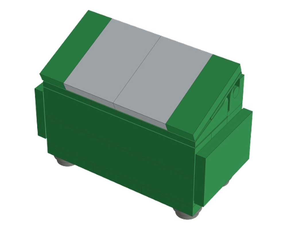 Lego Brick Rigs Dumpster