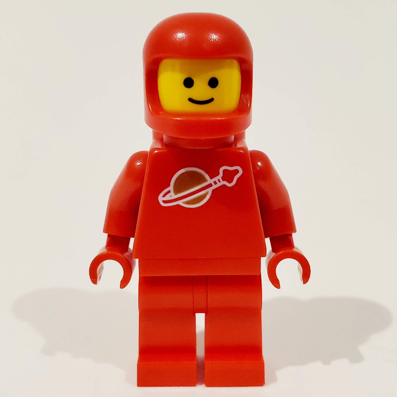 Lego Classic Spaceman, Red with Airtanks (New Moulds)