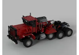 Oshkosh M911 Red Version HET (Heavy Equipment Transporter)