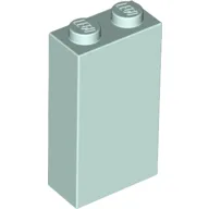 Brick 1 x 2 x 3 with Bottom Stud Holder / Light Aqua