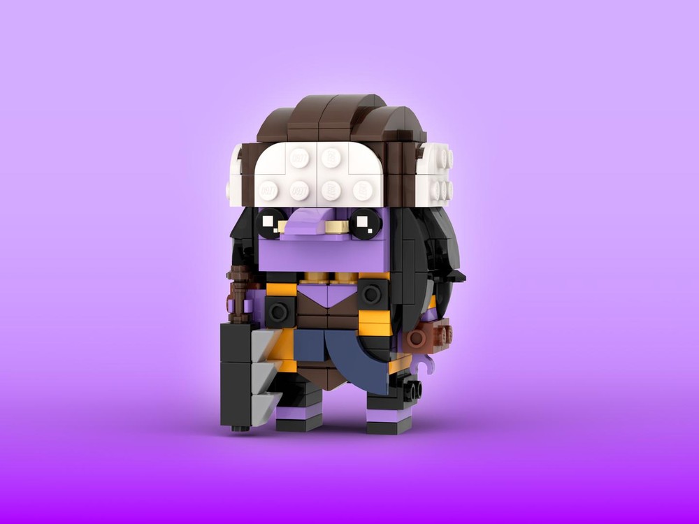 Lego Arlong Brickheadz LEGO MOC - Netflix One Piece